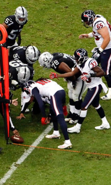 Texans focused on moving on after tough loss to Oakland